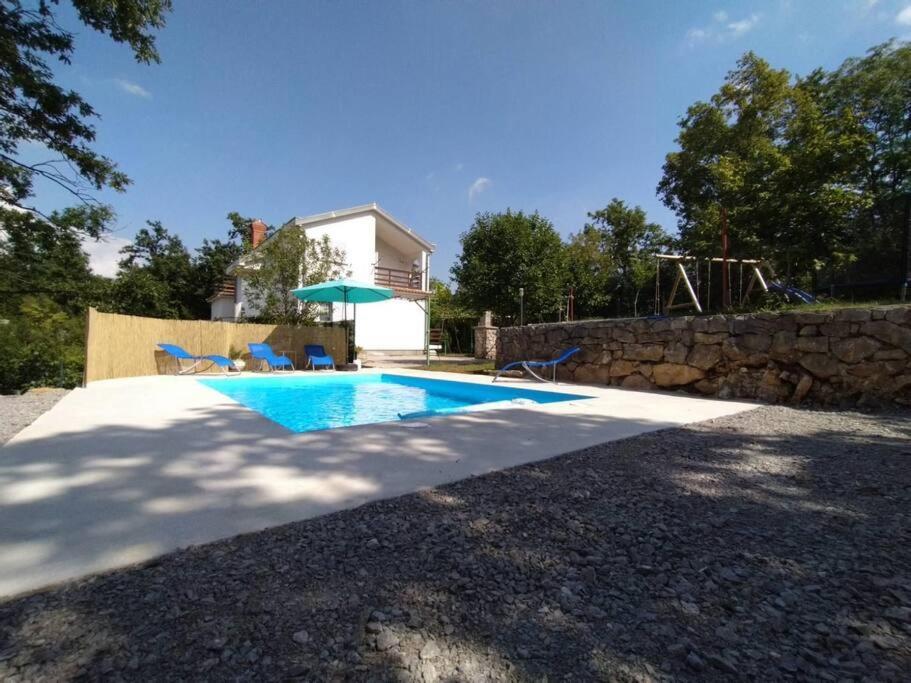 Holiday Home With Private Pool Near Opatija Jurdani Ngoại thất bức ảnh