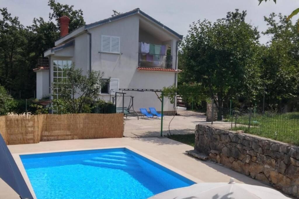 Holiday Home With Private Pool Near Opatija Jurdani Ngoại thất bức ảnh